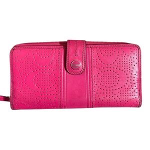 Coach Signature leather wallet